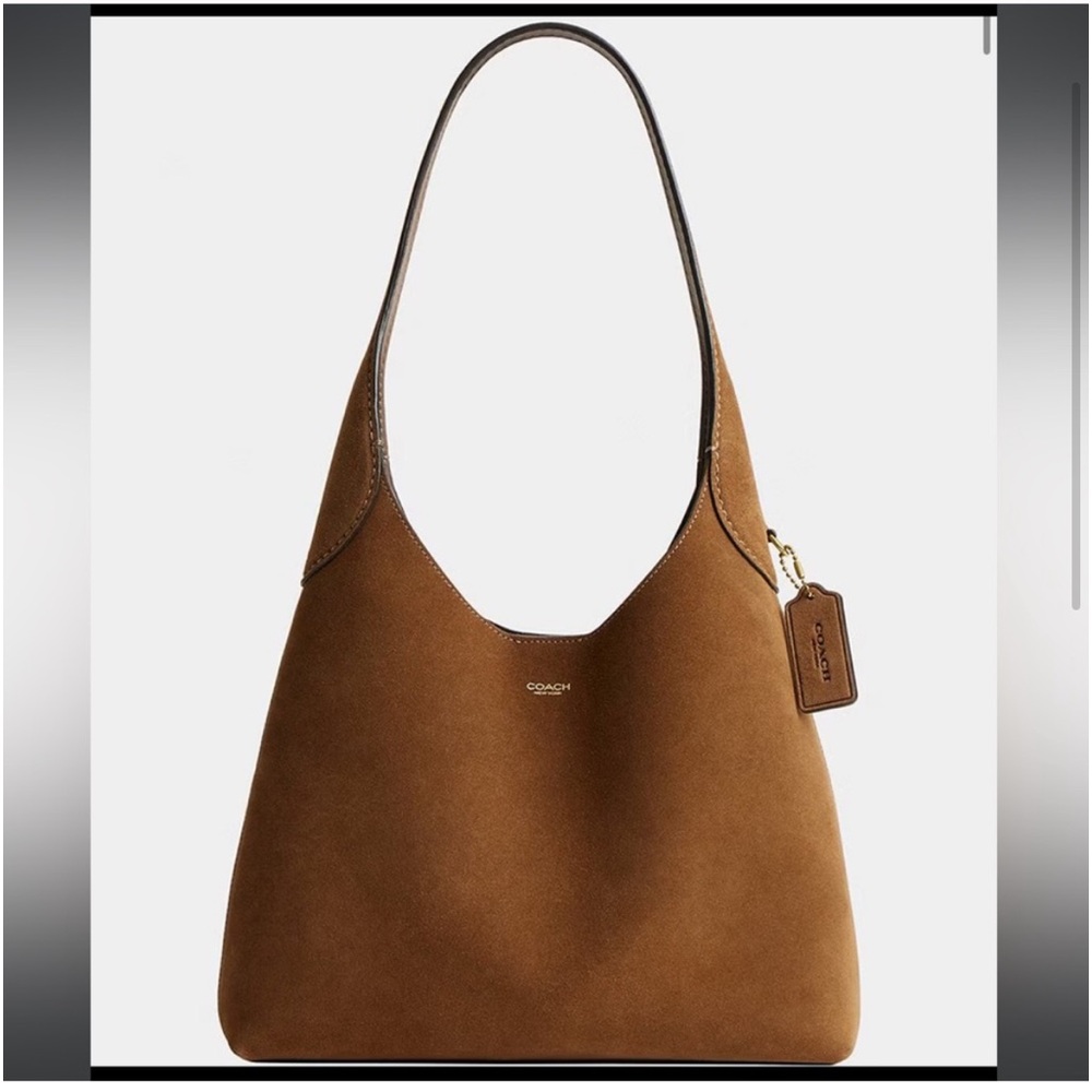 SOLD OUT globally! The highly sought after COACH Brooklyn Hobo Bag 28 in Cedar.